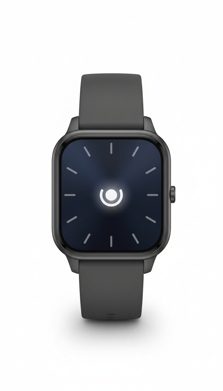 Minimalist Smartwatch With OLED Display