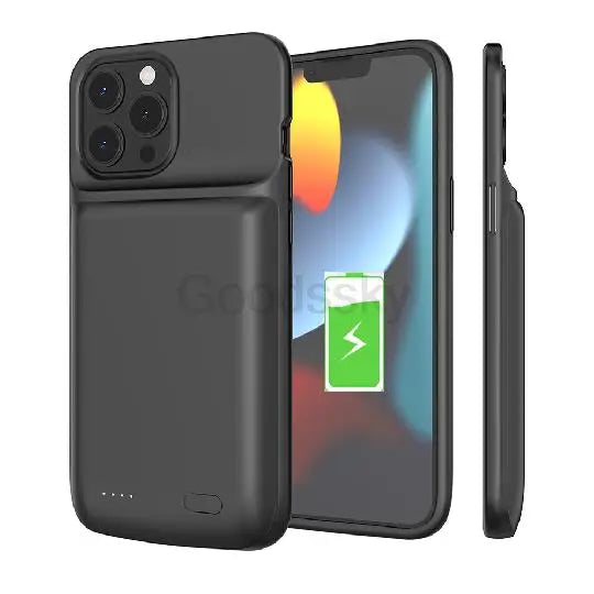 Battery Charger Case For iPhone 13 Pro Max 13 Mini Charging Case For iPhone 12 Pro Max 12 Mini Portable Power Bank Charger Cover