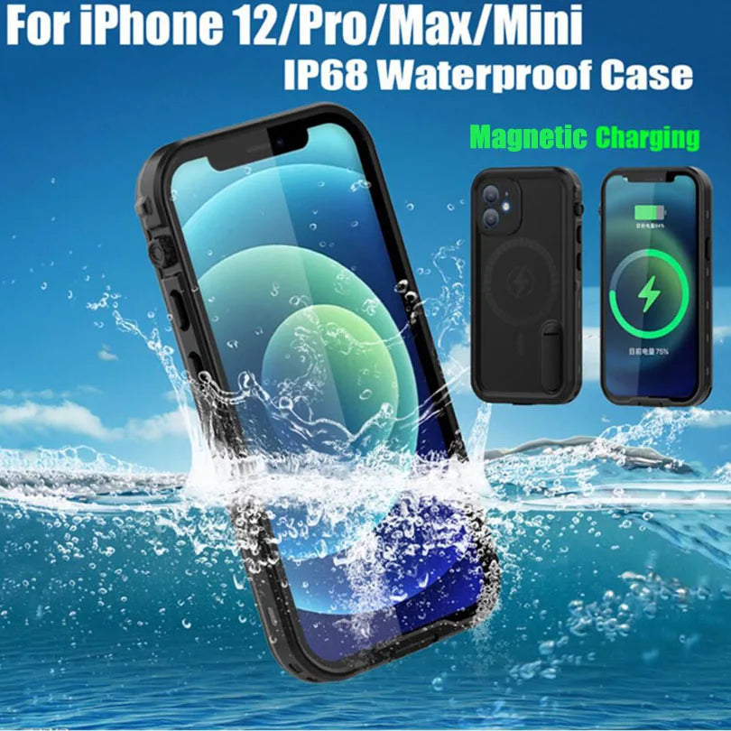 Capa Impermeável IP68 para iPhone SE e iPhone 7/8