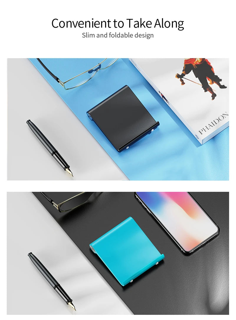 Suporte Telefónico de Mesa Universal — Ajustável 360° para iPhone e Android