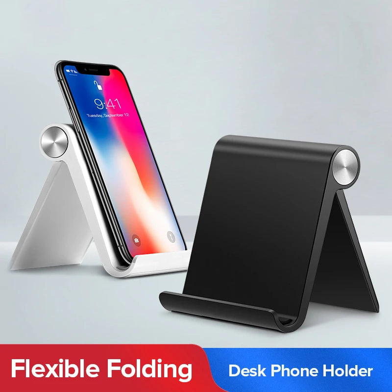 Suporte Telefónico de Mesa Universal — Ajustável 360° para iPhone e Android