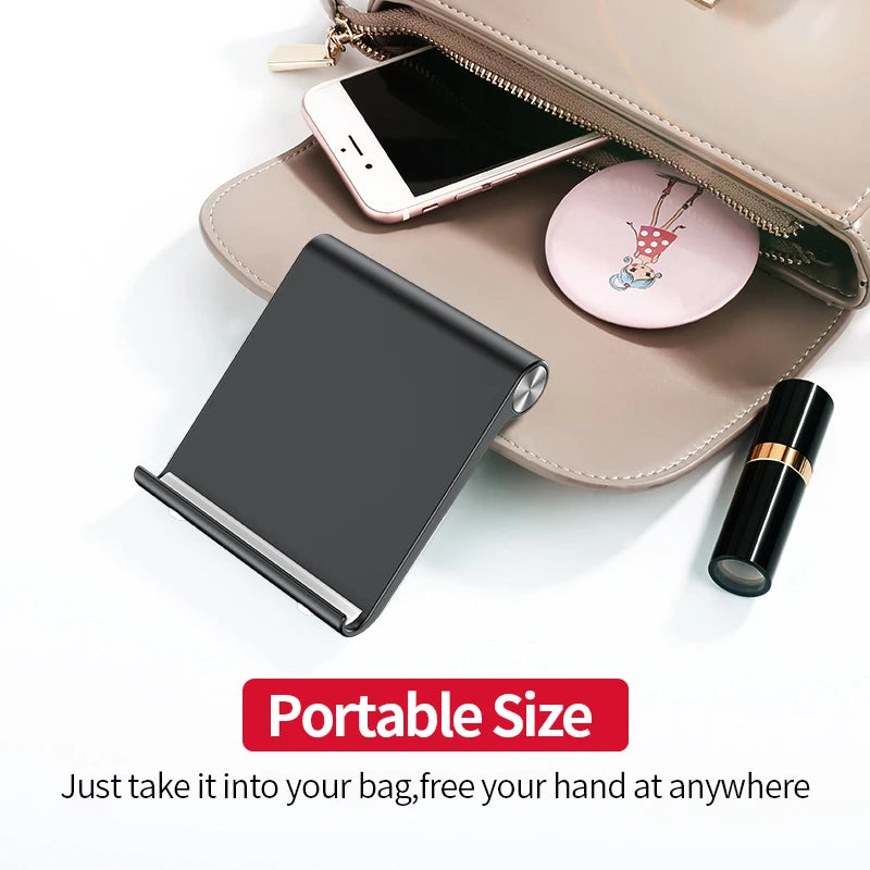 Suporte Telefónico de Mesa Universal — Ajustável 360° para iPhone e Android