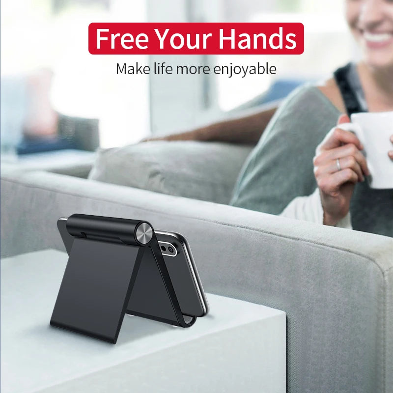 Suporte Telefónico de Mesa Universal — Ajustável 360° para iPhone e Android