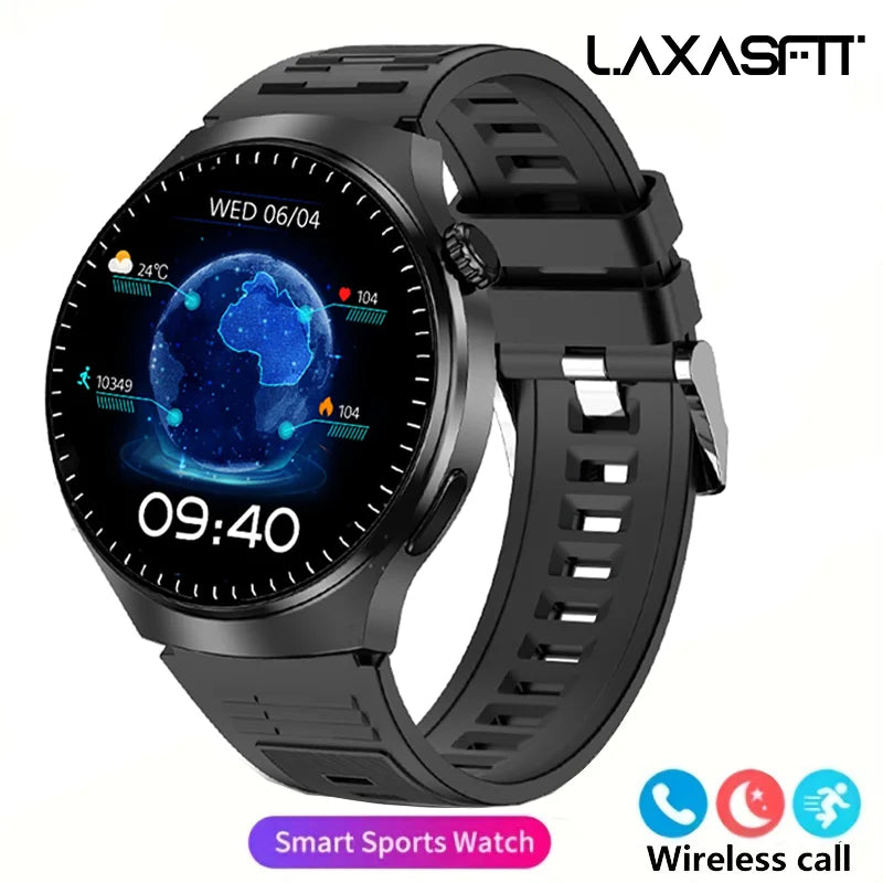 Smartwatch GT4 HD 1.52'' com Chamadas Bluetooth e Assistente de Voz