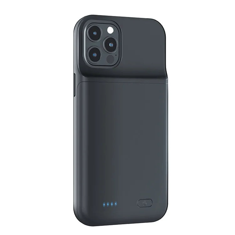 Capa com Bateria para iPhone 17 Air, 16, 15, 14, 13, 12 e 11 Series — Power Bank Portátil 6800mAh