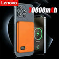 Power Bank Magnético Lenovo Ultra-Fino 22.5W com Carregamento Sem Fios