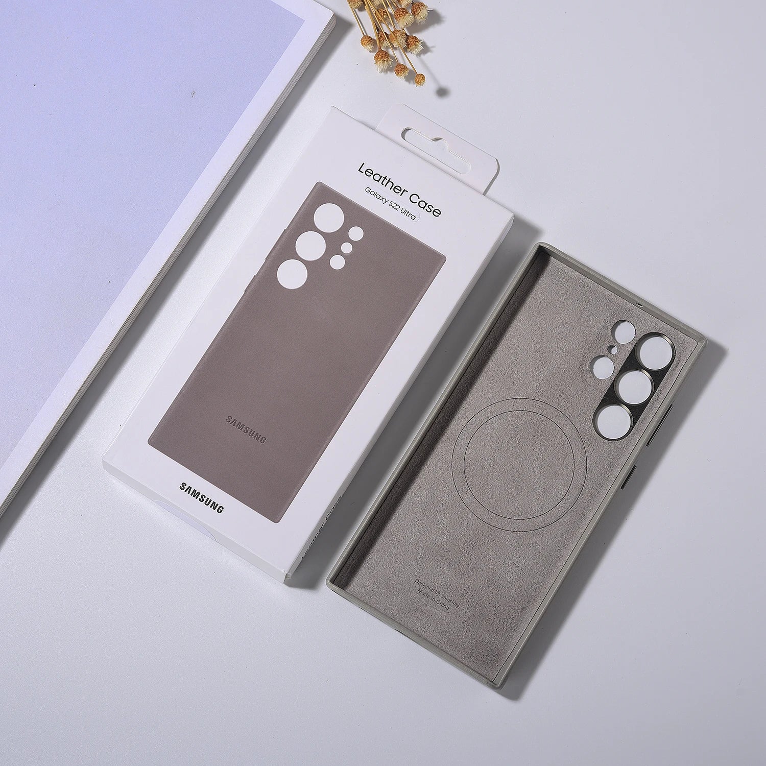 Capa Couro MagSafe para Samsung Galaxy S Series
