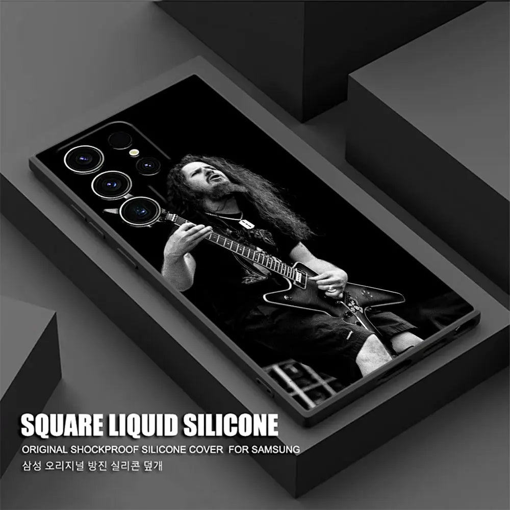Capa Dimebag Pantera Rock Band para Samsung Galaxy S Series