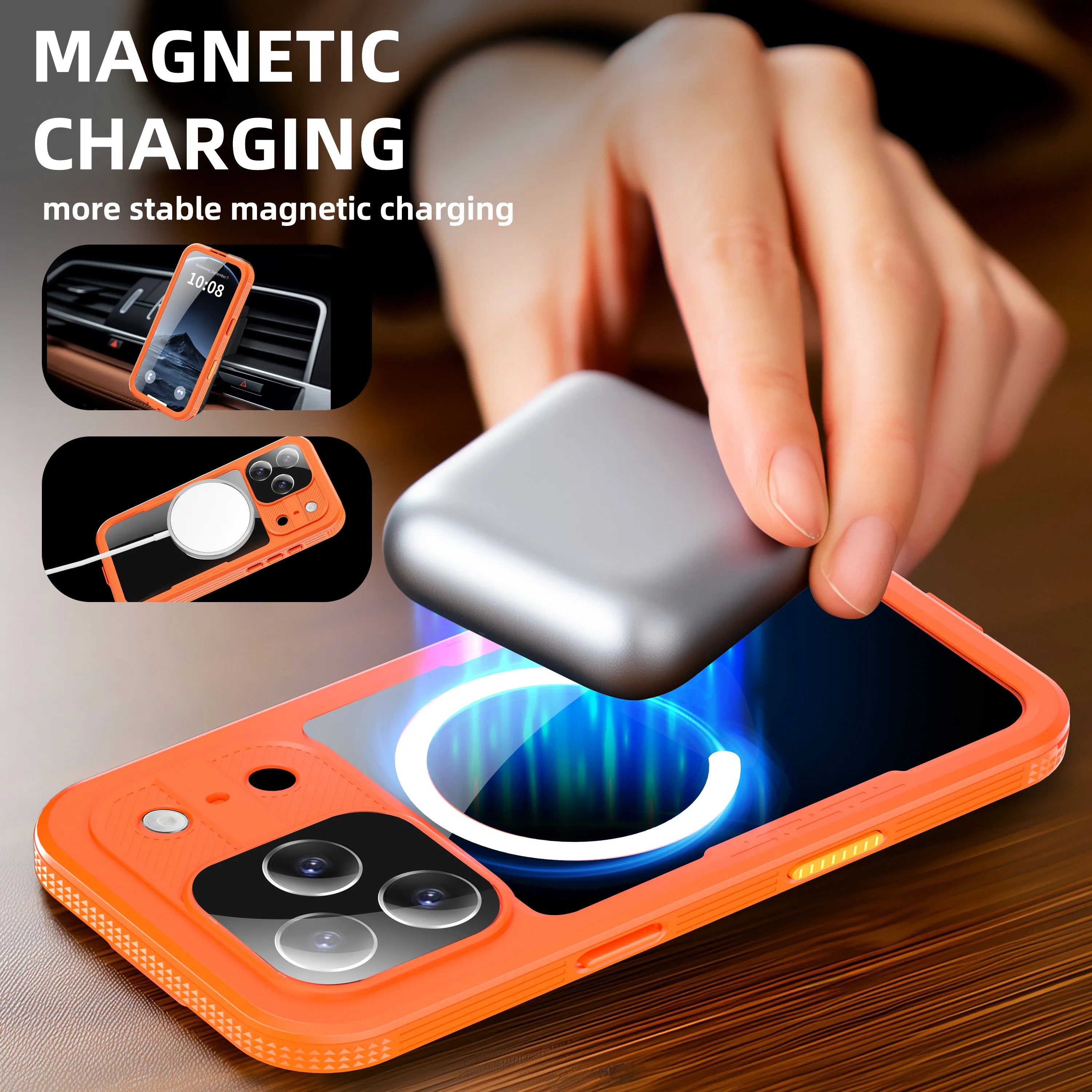 Capa Impermeável IP68 Magnética Shellbox para iPhone 17