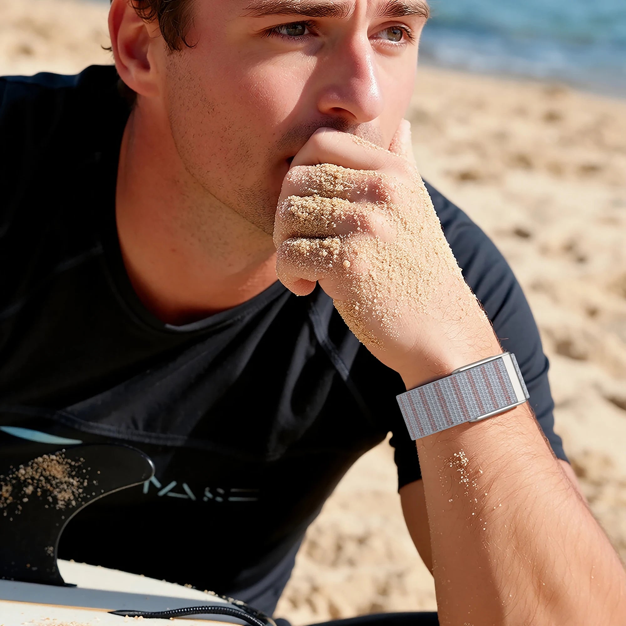 Bracelete Nylon Desportivo para Whoop 5.0