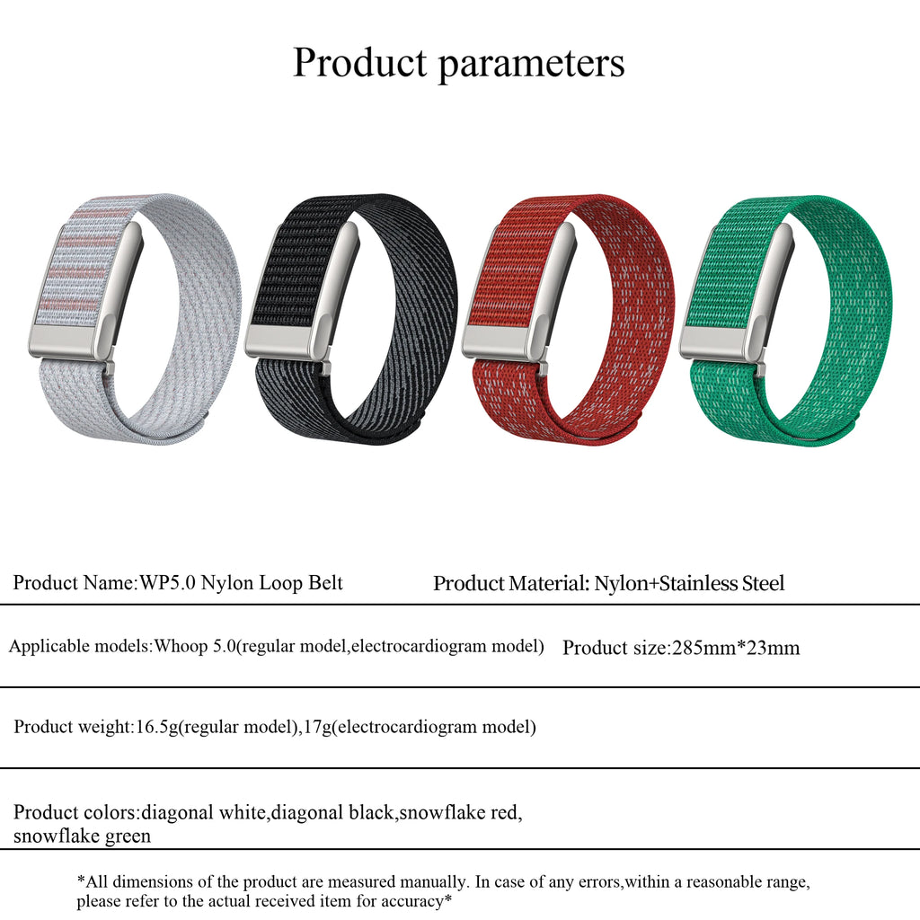 Bracelete Nylon Desportivo para Whoop 5.0