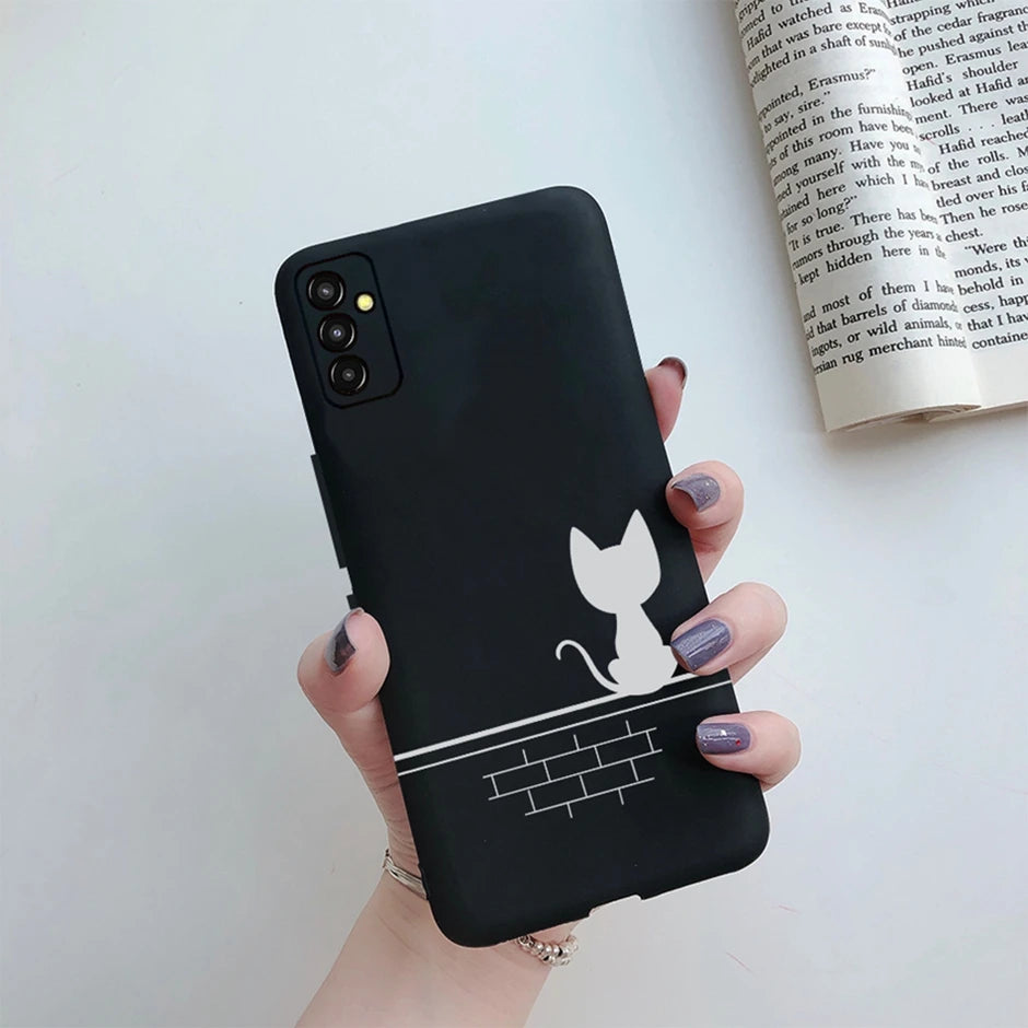 Capa Silicone para Samsung Galaxy M13 M23 M33 M53