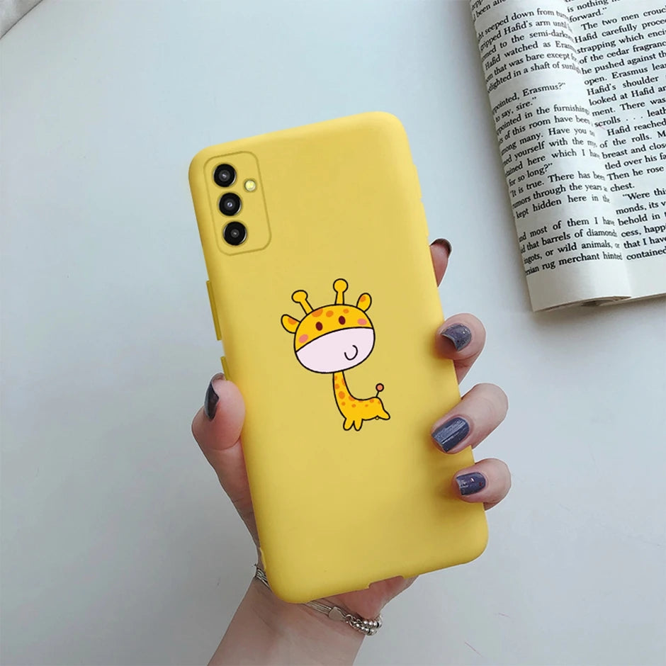 Capa Silicone para Samsung Galaxy M13 M23 M33 M53