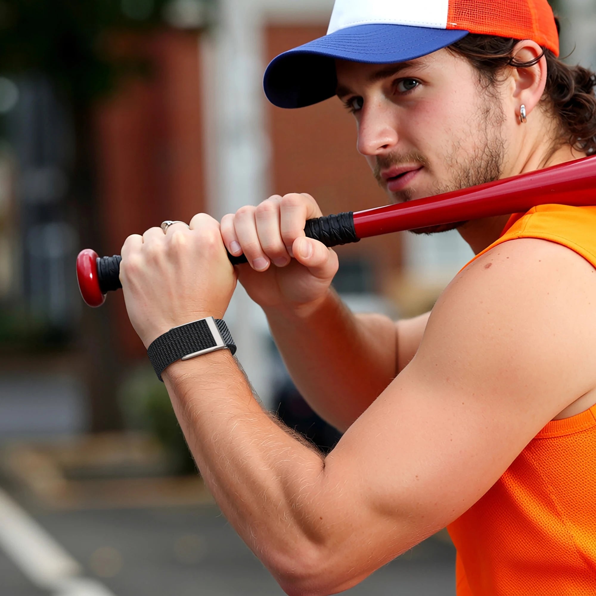Bracelete Nylon Desportivo para Whoop 5.0