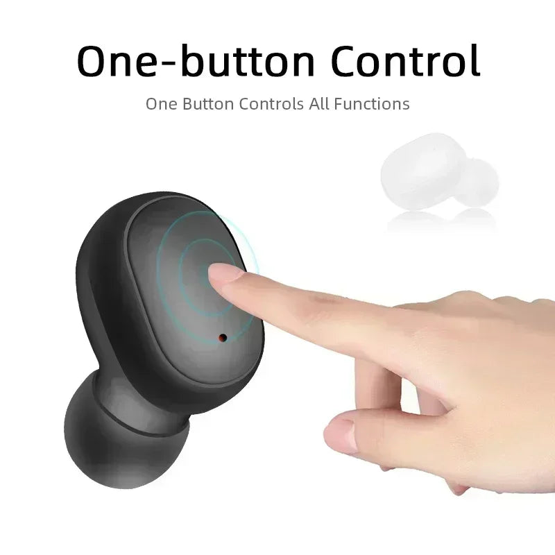 Earbuds TWS Bluetooth 5.3 com Cancelamento de Ruído Ativo — HiFi, À Prova de Água e 5 Cores