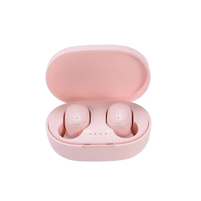 Earbuds TWS Bluetooth 5.3 com Cancelamento de Ruído Ativo — HiFi, À Prova de Água e 5 Cores