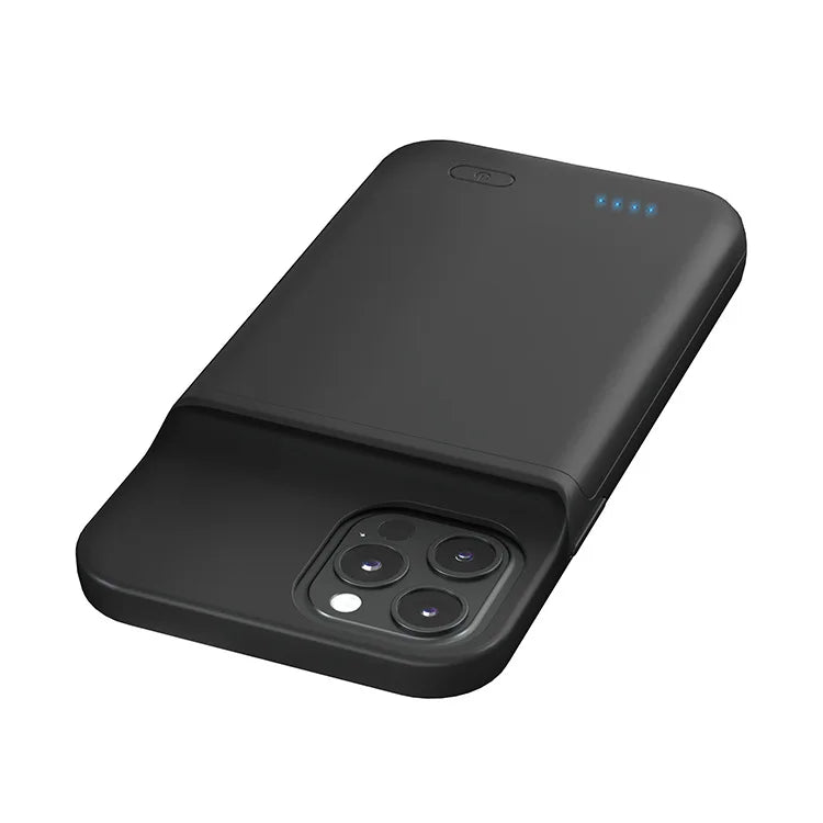 Capa com Bateria para iPhone 17 Air, 16, 15, 14, 13, 12 e 11 Series — Power Bank Portátil 6800mAh