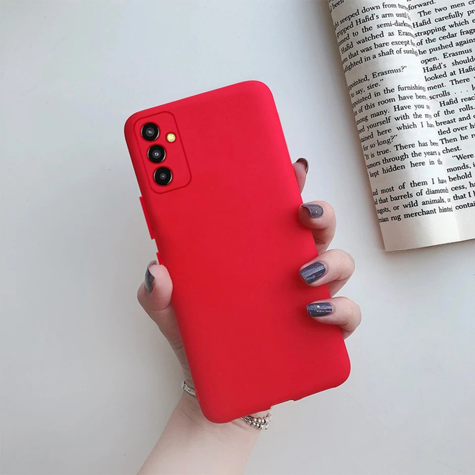 Capa Silicone para Samsung Galaxy M13 M23 M33 M53