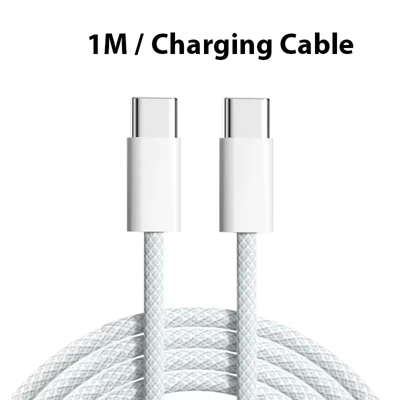 Carregador USB-C 40W PD com Cabo para iPhone 15, 16 e 17