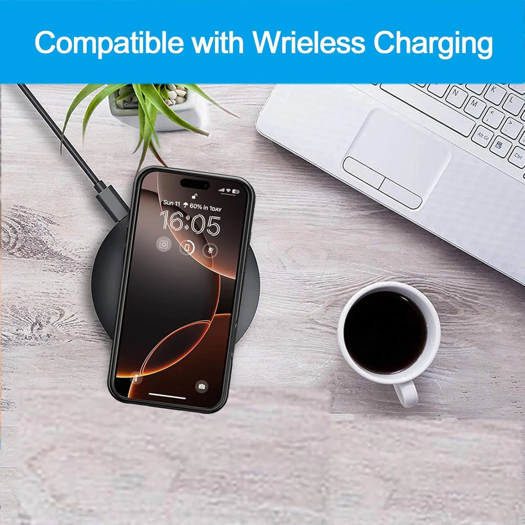 Magnetic Wireless Charging Cover For iPhone 17 Pro Battery Charger Case Power Bank Charger Power case for Magsafe battery pack