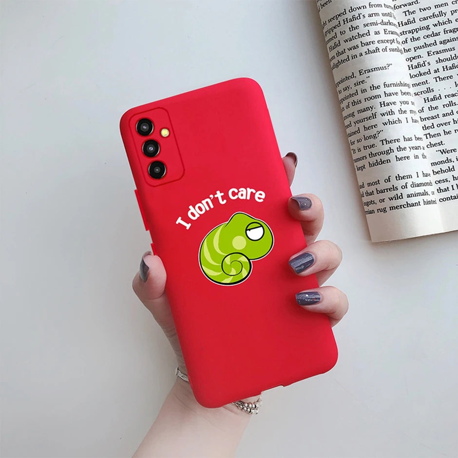 Capa Silicone para Samsung Galaxy M13 M23 M33 M53