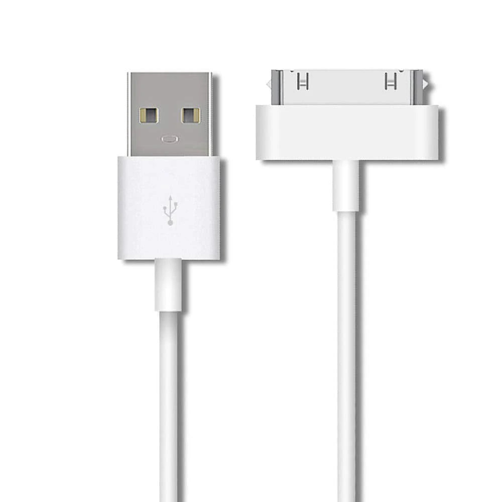 Cabo USB 30 Pin para iPhone 4, iPad e iPod — Carregamento e Sincronização