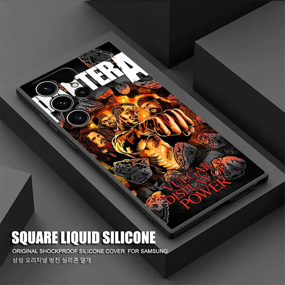 Capa Dimebag Pantera Rock Band para Samsung Galaxy S Series