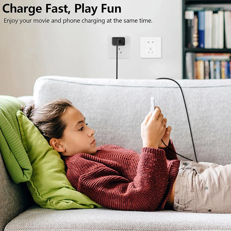 Carregador USB-C 25W com Cabo para Samsung Galaxy e iPhone 15/16