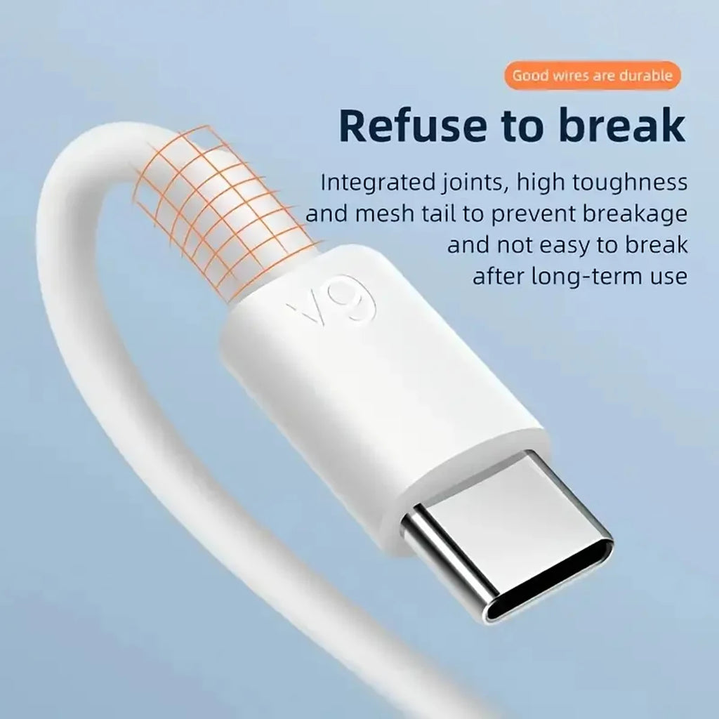 Cabo USB-A para USB-C Carregamento Rápido — 1m e 2m