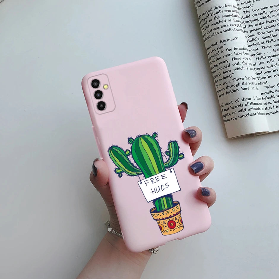 Capa Silicone para Samsung Galaxy M13 M23 M33 M53