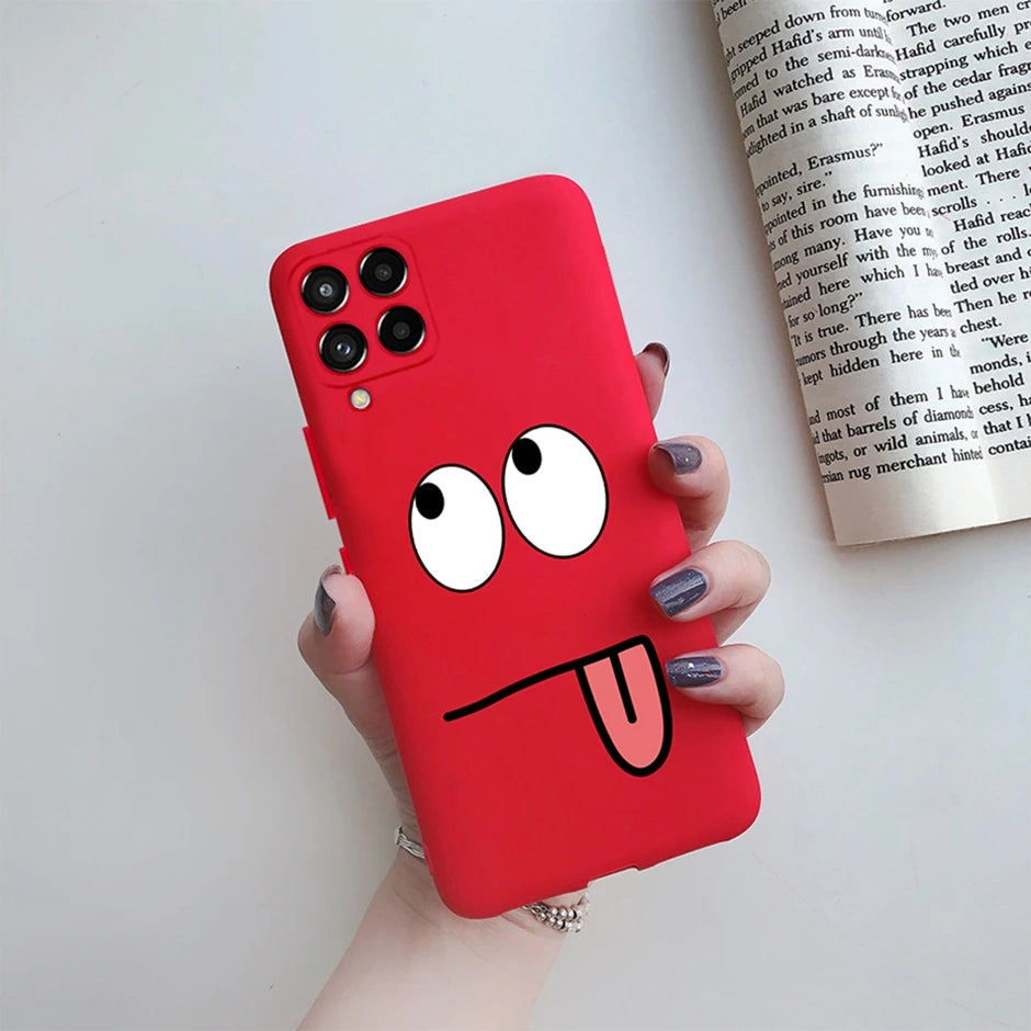 Capa Silicone para Samsung Galaxy M13 M23 M33 M53