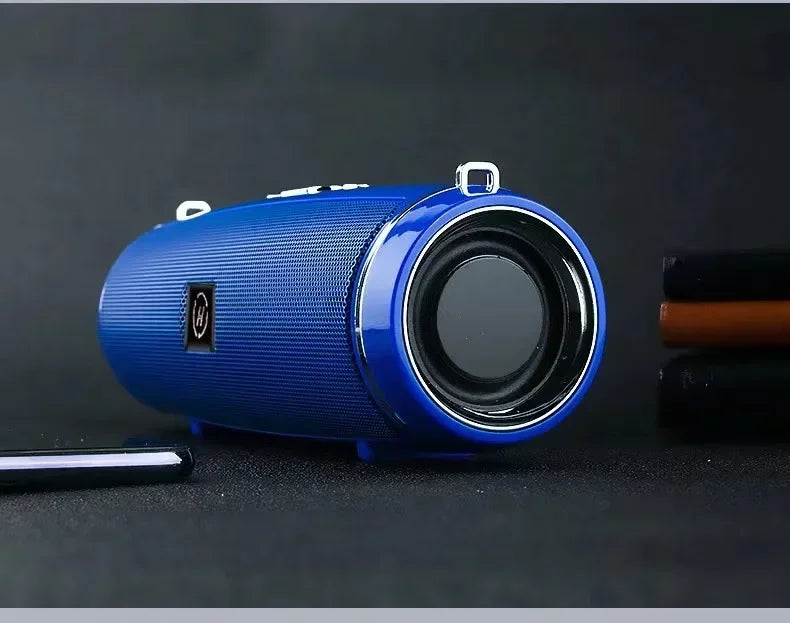 Coluna Bluetooth Sem Fios 200W — Alta Potência, Som 3D Estéreo Surround, TWS e FM