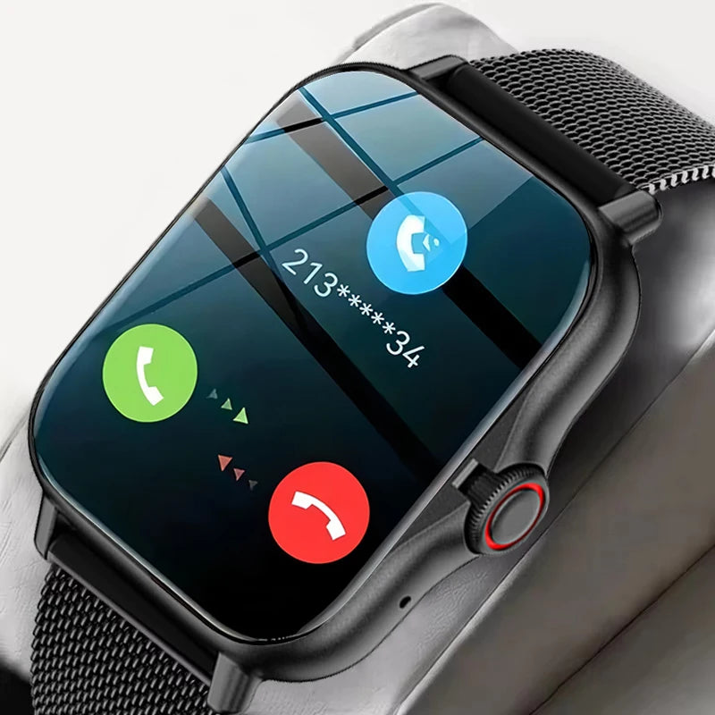 Smartwatch Bluetooth 1.44'' com Monitor de Saúde, Oxigénio e Pressão