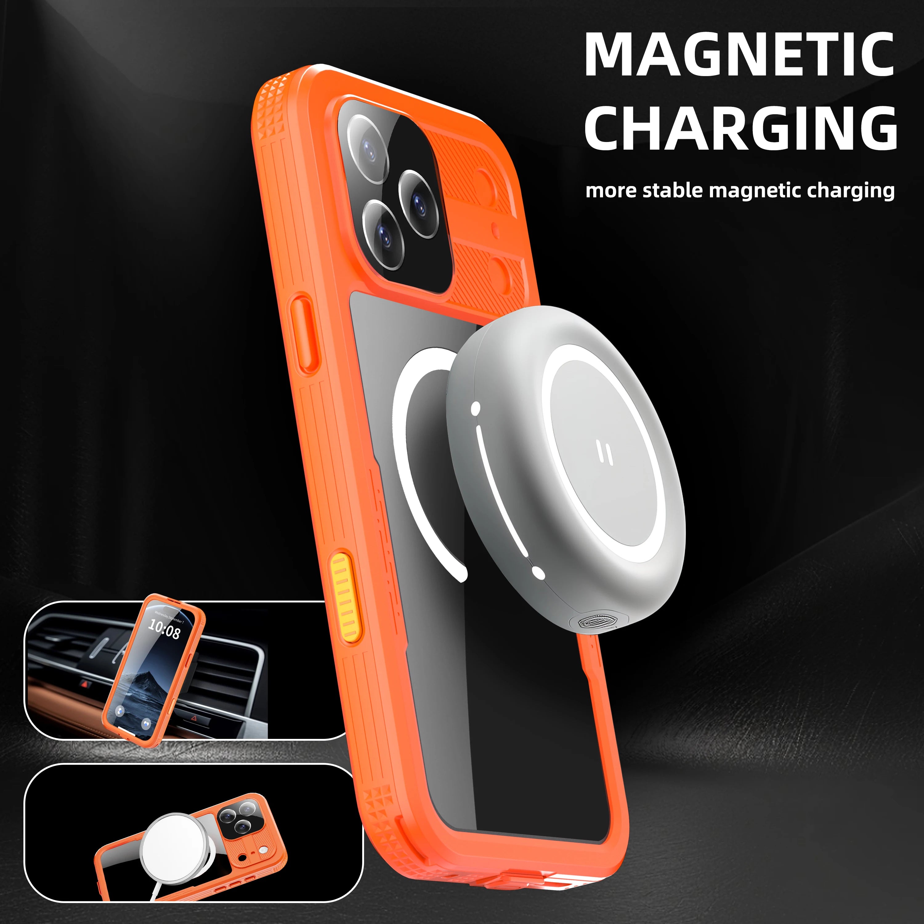 Capa Impermeável IP68 Magnética Shellbox para iPhone 17