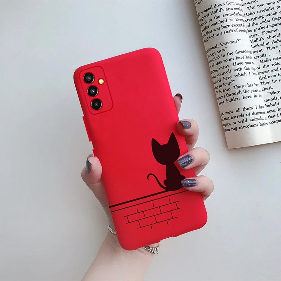 Capa Silicone para Samsung Galaxy M13 M23 M33 M53