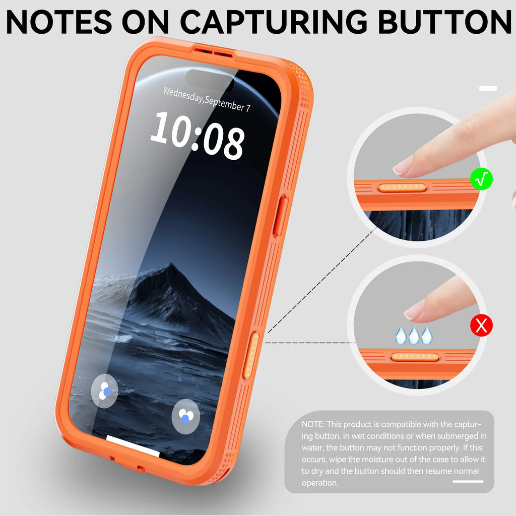 Capa Impermeável IP68 Magnética Shellbox para iPhone 17