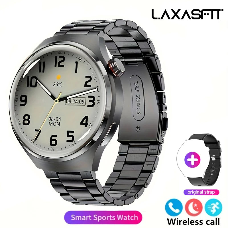 Smartwatch GT4 HD 1.52'' com Chamadas Bluetooth e Assistente de Voz