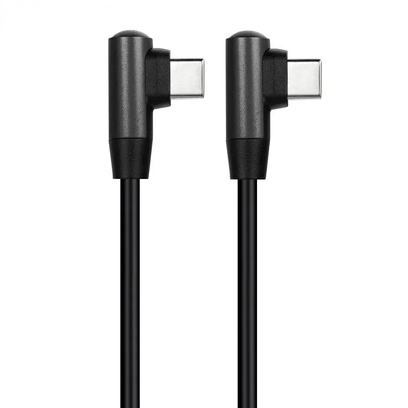 Cabo USB-C em Ângulo 90° 60W 480Mbps — 20cm/50cm/1m/2m