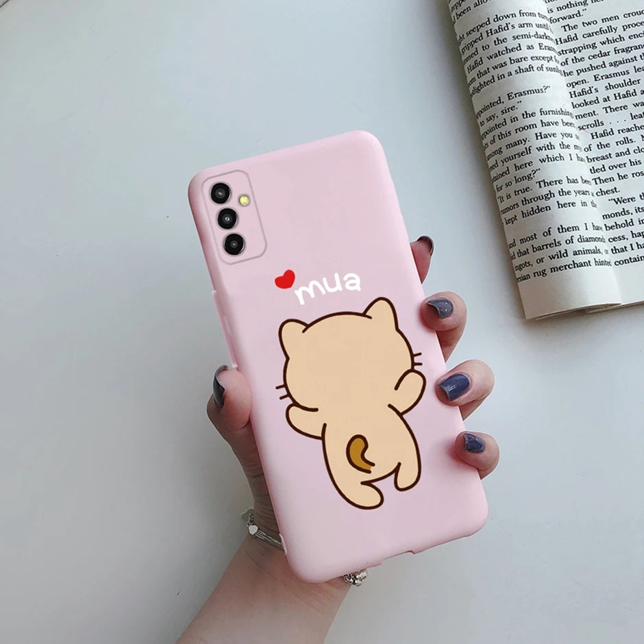 Capa Silicone para Samsung Galaxy M13 M23 M33 M53
