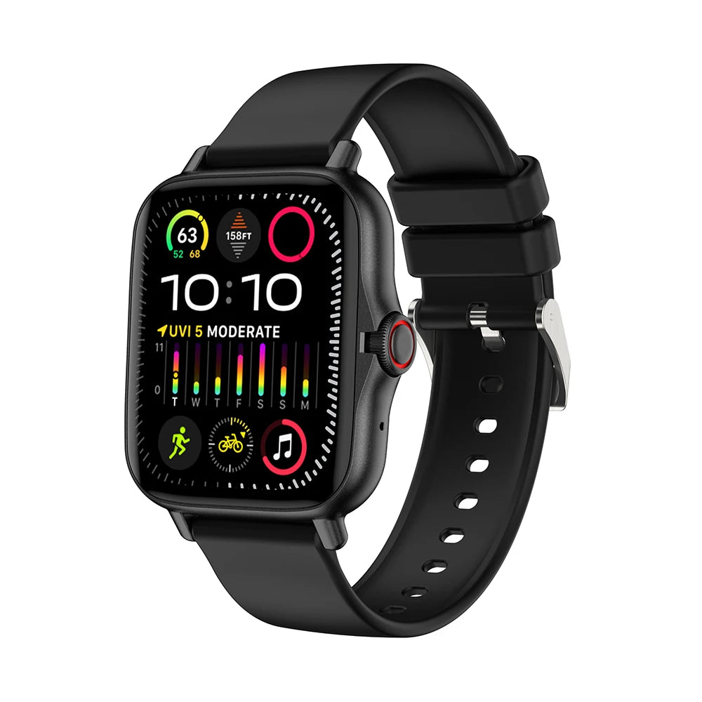 Smartwatch Bluetooth 1.44'' com Monitor de Saúde, Oxigénio e Pressão