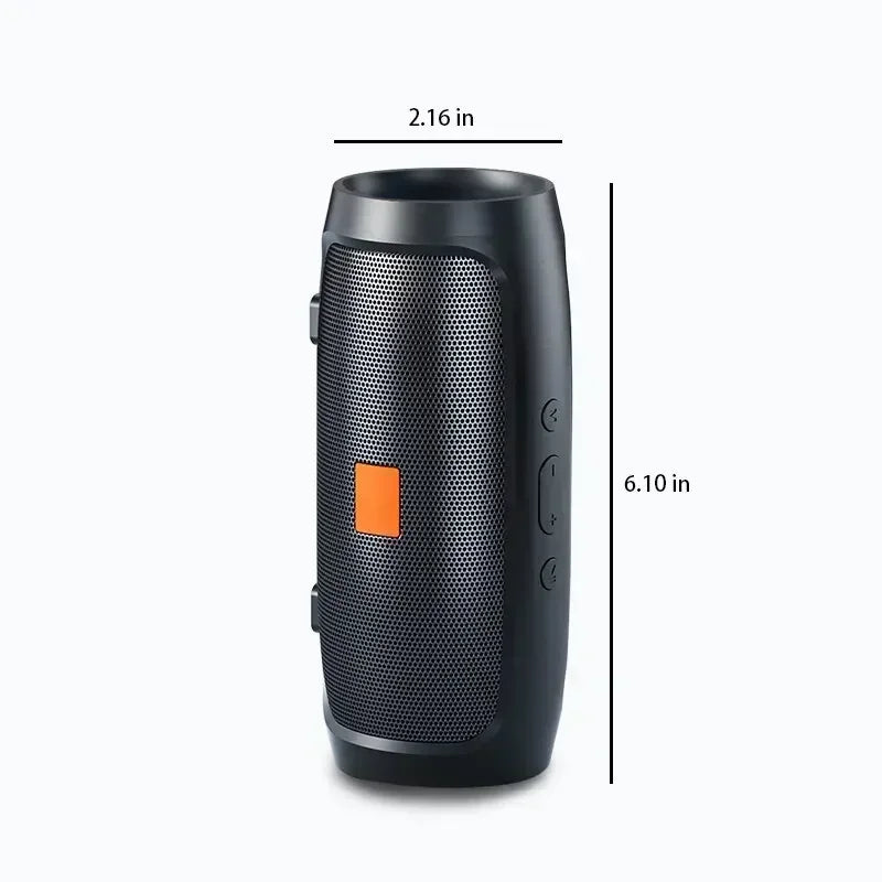 Coluna Bluetooth 5.0 Portátil IP65 Resistente à Água com Bateria Longa