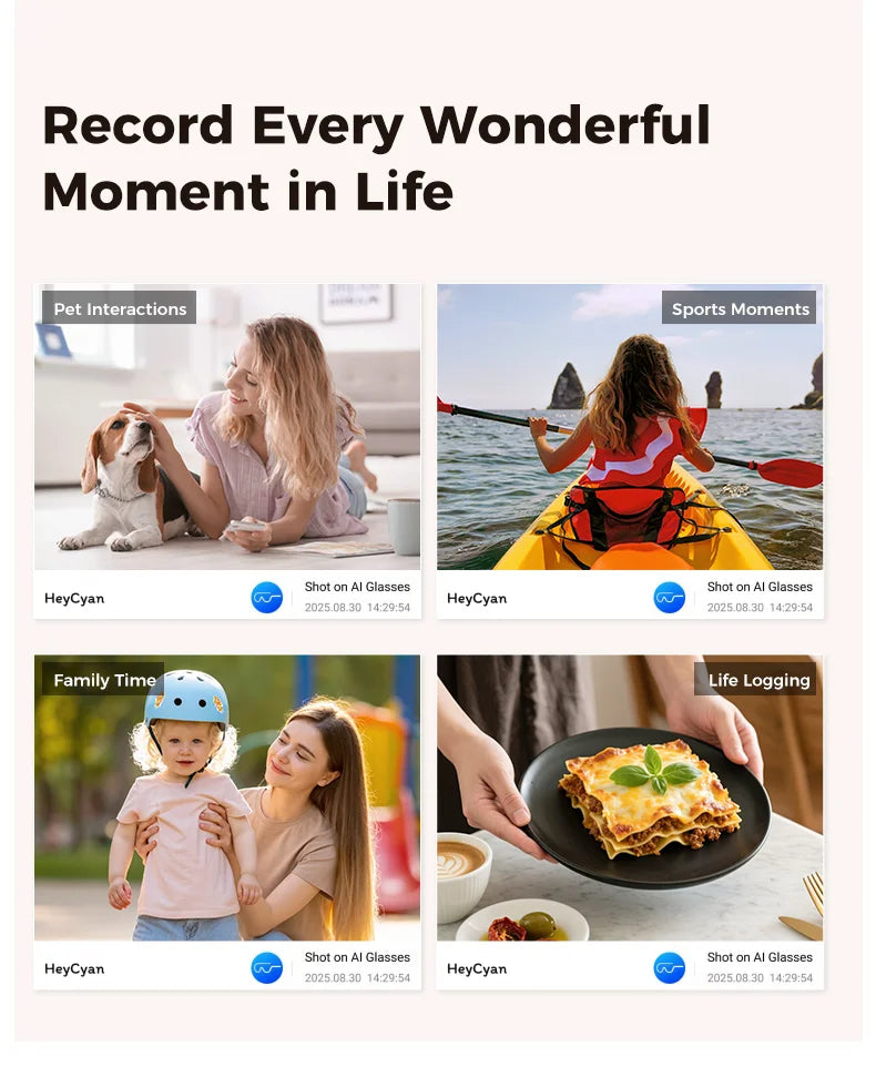 Óculos Inteligentes IA 2026 — Câmara 4K 800W, Power Bank 3600mAh, 32GB, 120+ Traduções, ChatGPT e Música