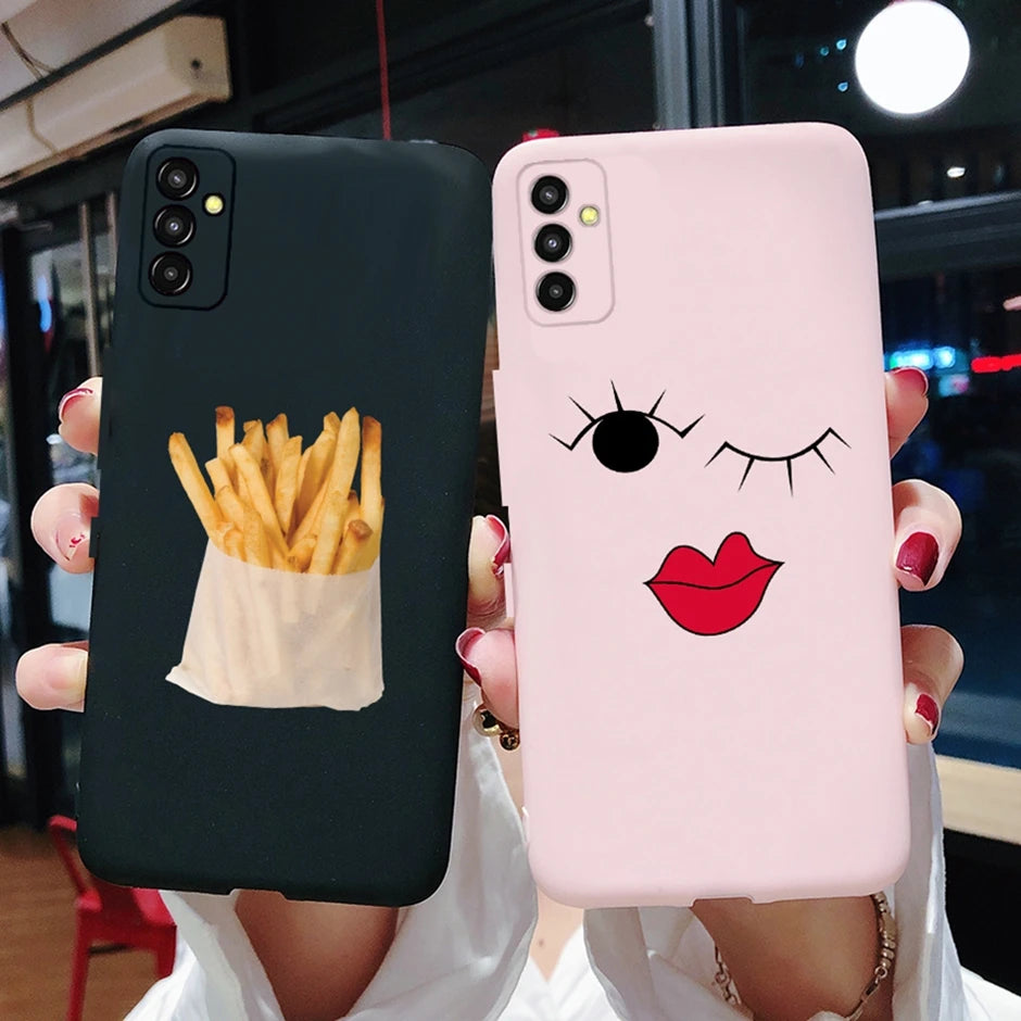 Capa Silicone para Samsung Galaxy M13 M23 M33 M53