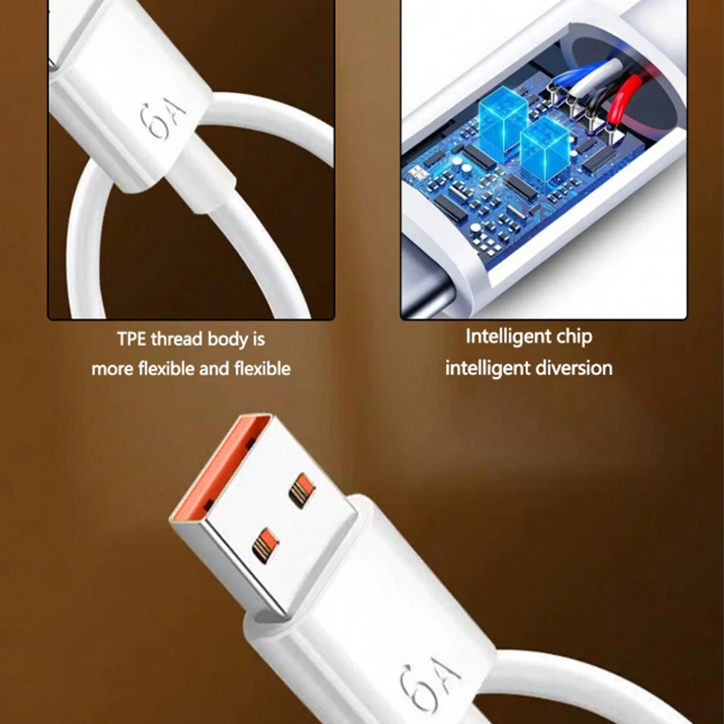 Cabo USB-A para USB-C Carregamento Rápido — 1m e 2m