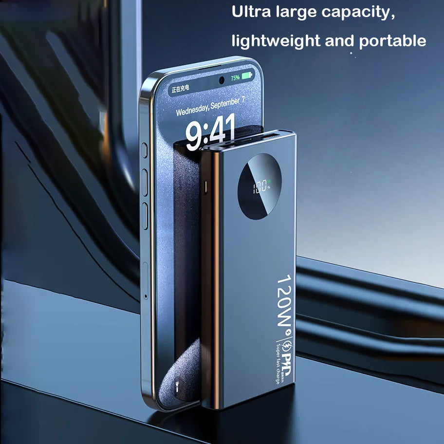 Power Bank OnePlus 10000mAh 120W com Display LED