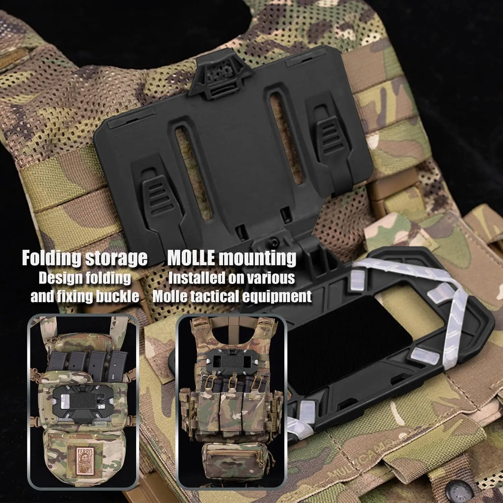 Suporte Tático MOLLE para Telefónico — Navegação e Airsoft