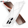 Shockproof Silicone Soft Case For OPPO Find X9 X8 X8S X7 X6 X5 Pro Ultra Lite Transparent Shell Ultra Thin Clear TPU Back Cover
