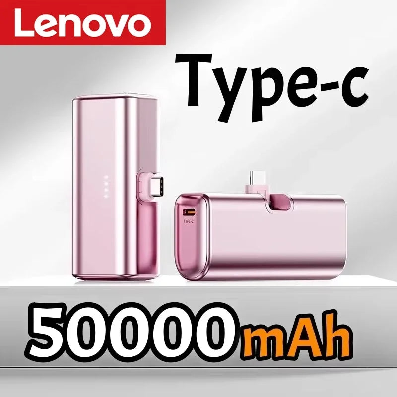 Power Bank Mini Lenovo 22.5W Carregamento Rápido