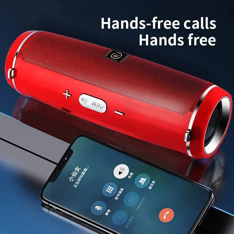 Coluna Bluetooth Sem Fios 200W — Alta Potência, Som 3D Estéreo Surround, TWS e FM