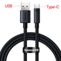 Cabo Baseus USB-C para Lightning iPhone 20W PD — Nylon Trançado 1m/2m/3m